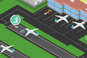 维持机场的秩序