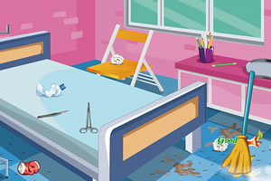 安娜整理医院卫生