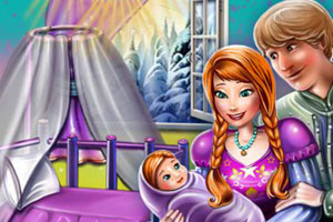 安娜宝贝的新房间