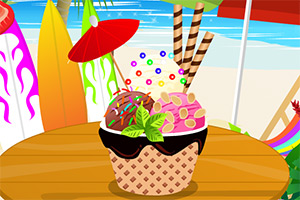 夏日美味冰淇淋