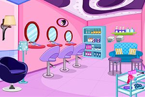 清理脏乱的发廊