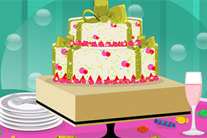 美味可口的蛋糕