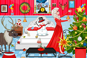 艾尔莎圣诞大清理