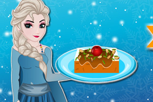 艾莎制作美味冰淇淋