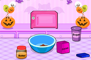 奇怪的万圣节蛋糕