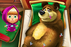 玛莎和受伤的熊