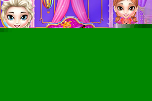 冰雪姐妹洗玩具