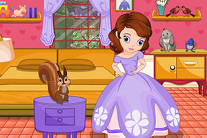 索菲亚打扫房间