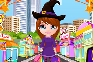 芭比宝贝万圣节购物