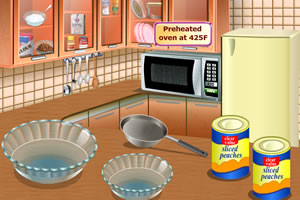 跟莎拉学做黄桃派