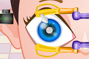 丹妮宝贝看眼睛