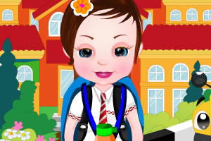 宝贝索菲亚回学校