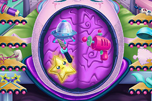 小怪物的脑部手术