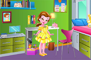 小公主打扫房间