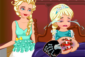 艾莎宝贝刮伤治疗