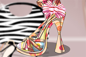 时尚的高跟鞋
