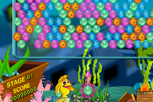 海底鱼儿泡泡龙