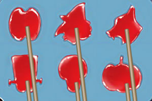 美味万圣节棒棒糖