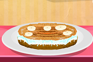 香蕉巧克力蛋糕