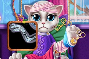 安吉拉骨折住院