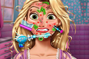 长发公主看皮肤科