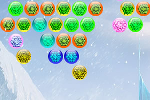 艾尔莎冰花泡泡