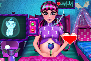 怪物女孩生宝宝