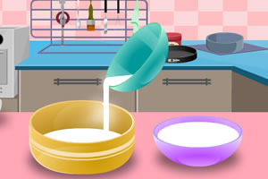 制作鲜草莓蛋糕