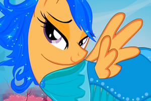 照料受伤的小马