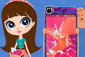 装饰可爱的手机