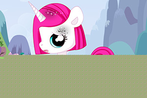 照顾可爱小马宝贝