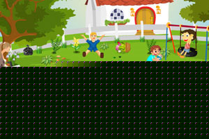 清理儿童游乐园