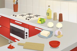 艾玛制作南瓜酱意粉