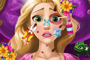 长发公主受伤了 