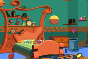 复活节清理杂乱房间