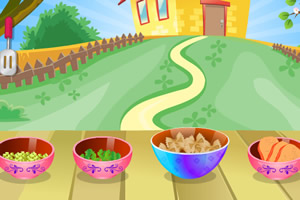 芝麻面条鸡肉沙拉