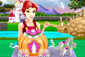 小马形状的蛋糕