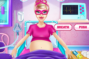 英雄芭比生小孩