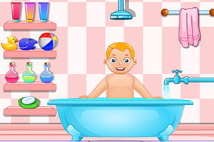 聪明宝宝洗澡