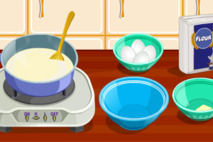 美味巧克力泡芙