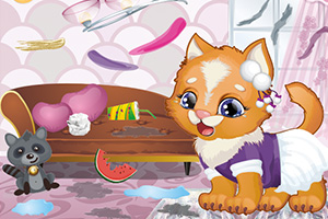 喵星人打扫房间