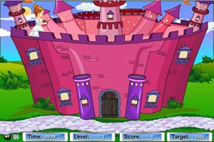 城堡公主喂动物