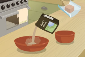 艾玛制作玛格丽特披萨