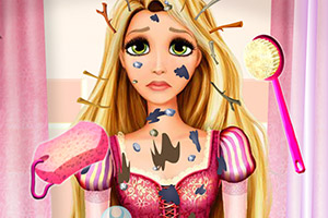 凌乱的长发公主