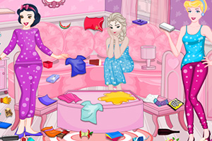 睡衣派对后的清理