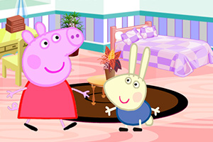 粉红猪布置房间