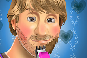 克里斯托夫刮胡子