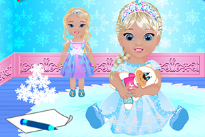 照顾宝贝艾尔莎