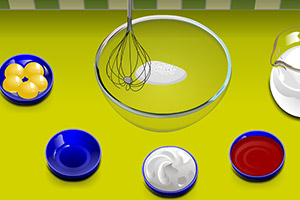 跟莎拉学做草莓冰激凌