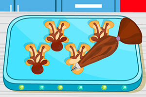 制作美味的巧克力饼干